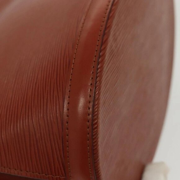 LOUIS VUITTON Epi Cluny Shoulder Bag Brown M52253 LV Auth BA4996 - Picture 4 of 16